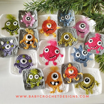 Little Monster Granny Squares