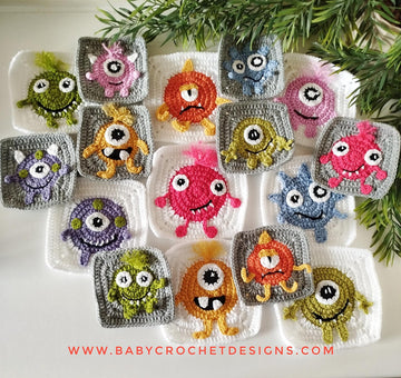 Little Monster Granny Squares