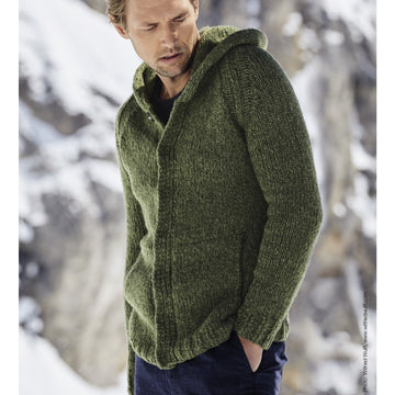 Lana Grossa M Jacket Cardigan Knitting Pattern