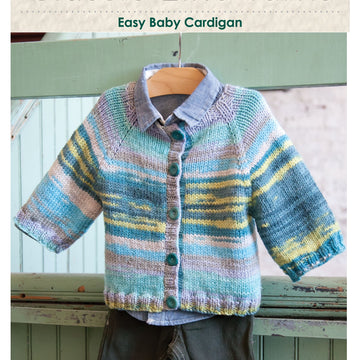Classic Elite Yarns Easy Baby Cardigan Knitting Pattern