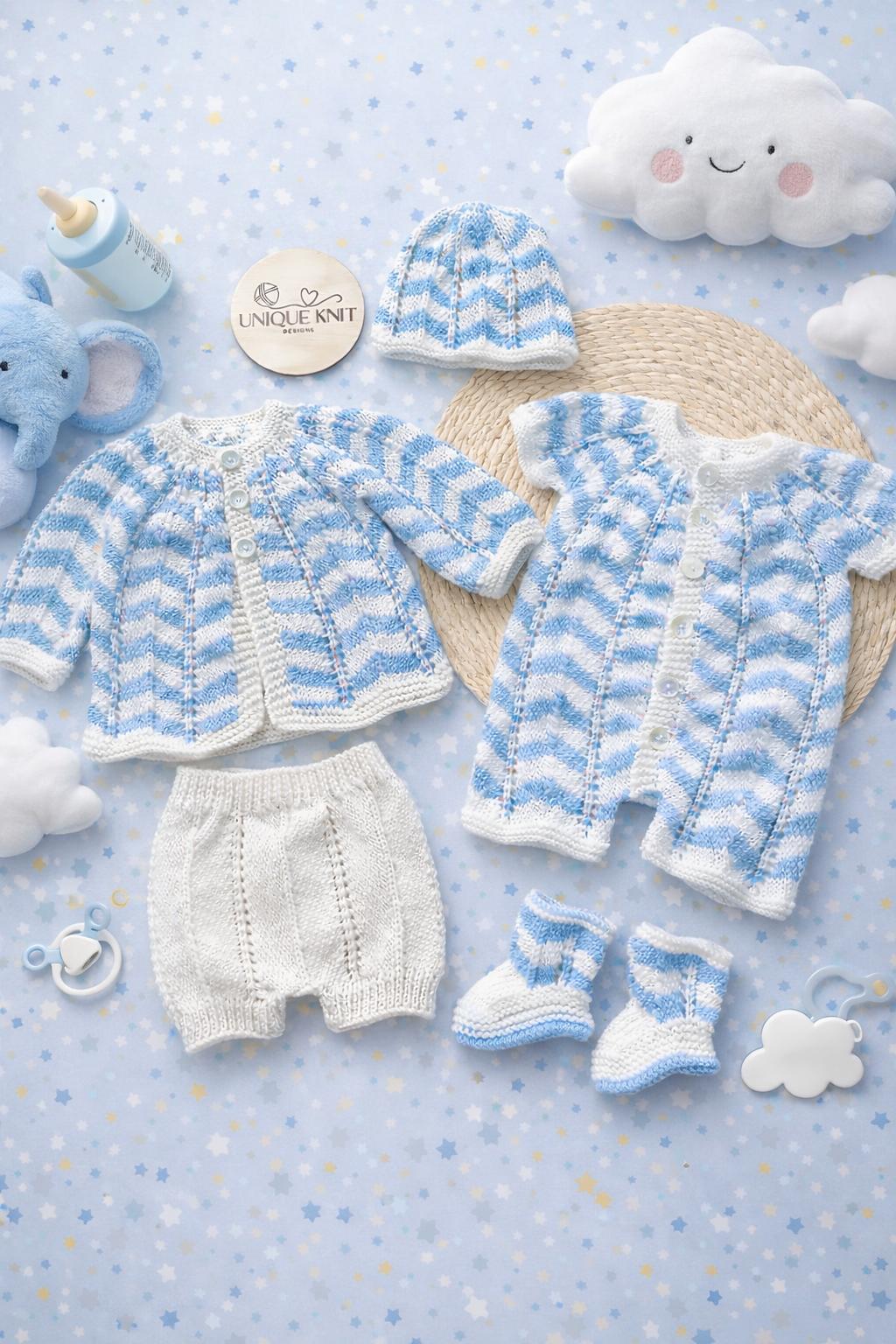 'Chevronette' Multi piece set