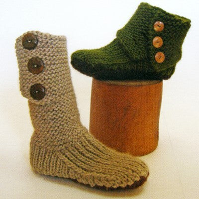 Cocoknits Prairie Boots Booties Knitting Pattern