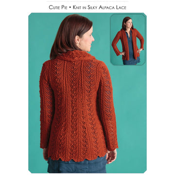 Classic Elite Yarns Cutie Pie Cardigan Knitting Pattern