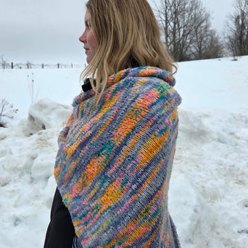 The Zsa Zsa Shawl Knitting Pattern