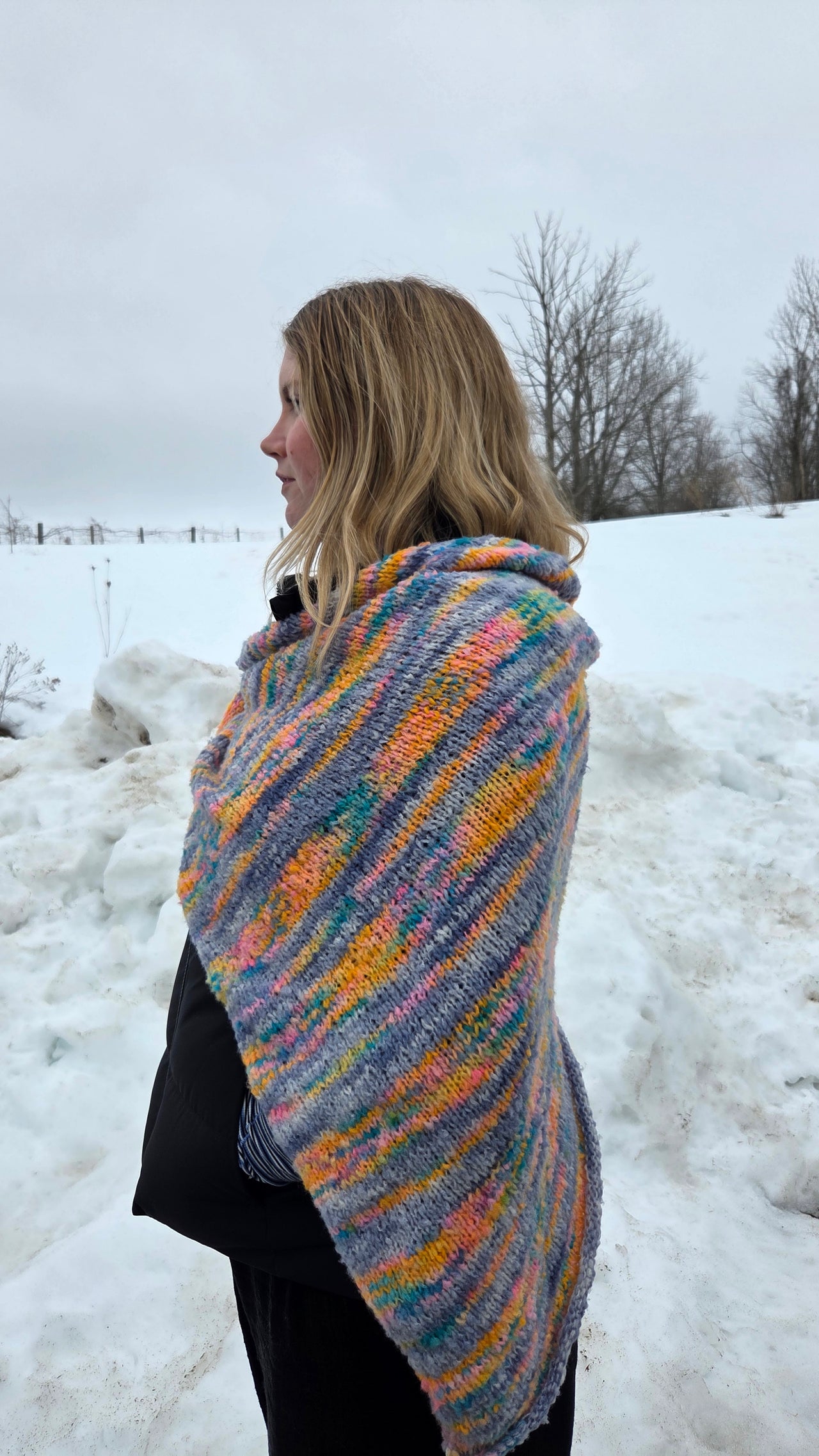 The Zsa Zsa Shawl Knitting Pattern