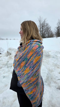 The Zsa Zsa Shawl Knitting Pattern