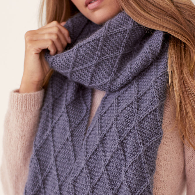 Rowan 10 Scarf Knitting Pattern
