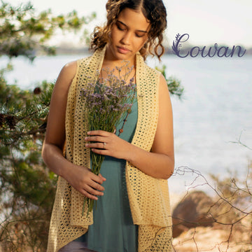 Universal Yarn Cowan Vest Crochet Pattern
