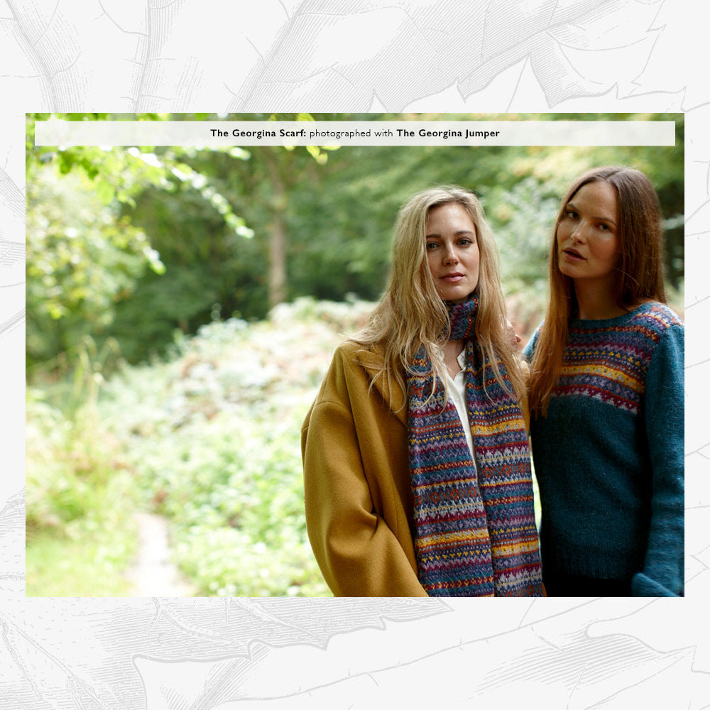 Willow & Lark Georgina Scarf Knitting Pattern