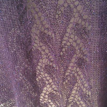 #141 Whispering Leaves Lace Top-Down Cardigan