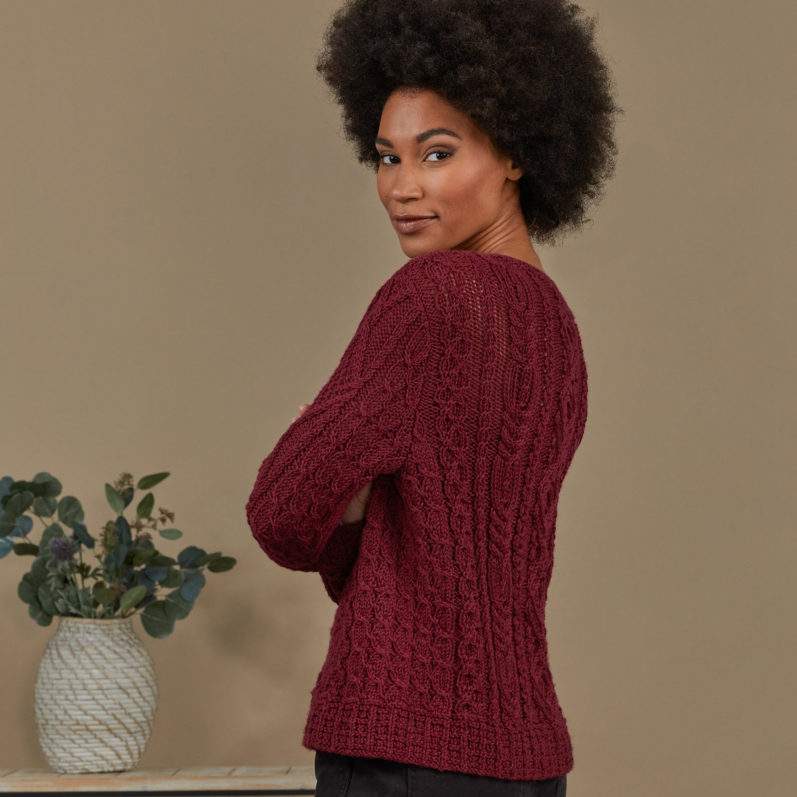 Tahki Yarns Wells Pullover Knitting Pattern