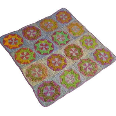 Jojoland Ninja Star Blanket Knitting Pattern