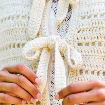 Pixie Tie Cardigan Crochet Pattern