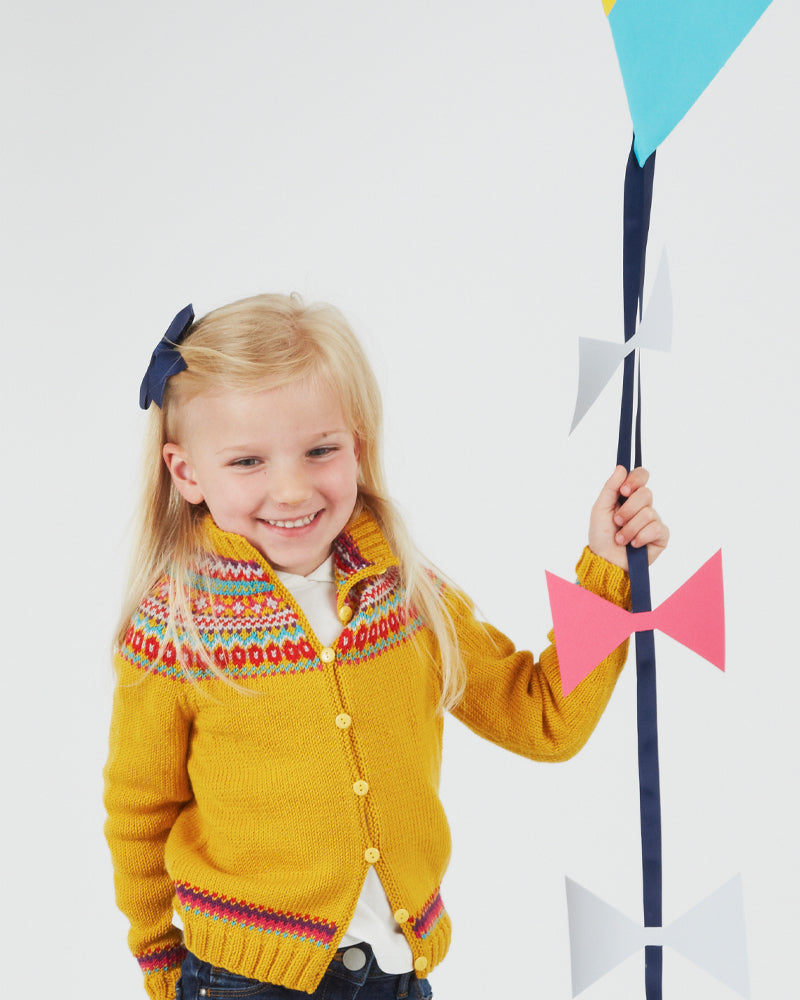 MillaMia Carousel Cardigan Knitting Pattern