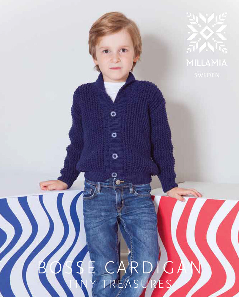 MillaMia Bosse Cardigan Knitting Pattern