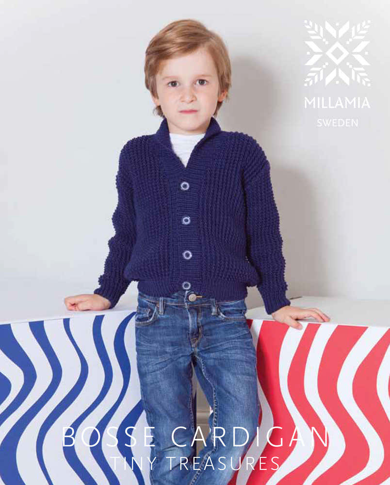 MillaMia Bosse Cardigan Knitting Pattern