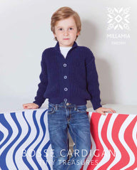 MillaMia Bosse Cardigan Knitting Pattern