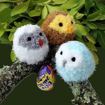 Easter Owl Babies - Creme Egg Covers