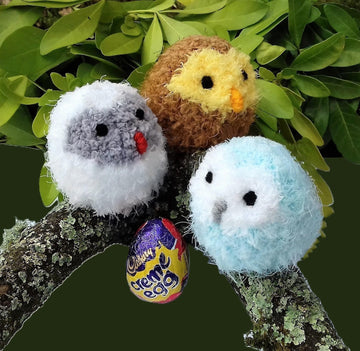Easter Owl Babies - Creme Egg Covers