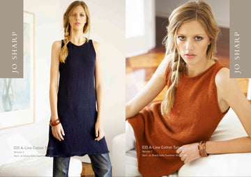 Jo Sharp A-Line Cotton Tunic Knitting Pattern