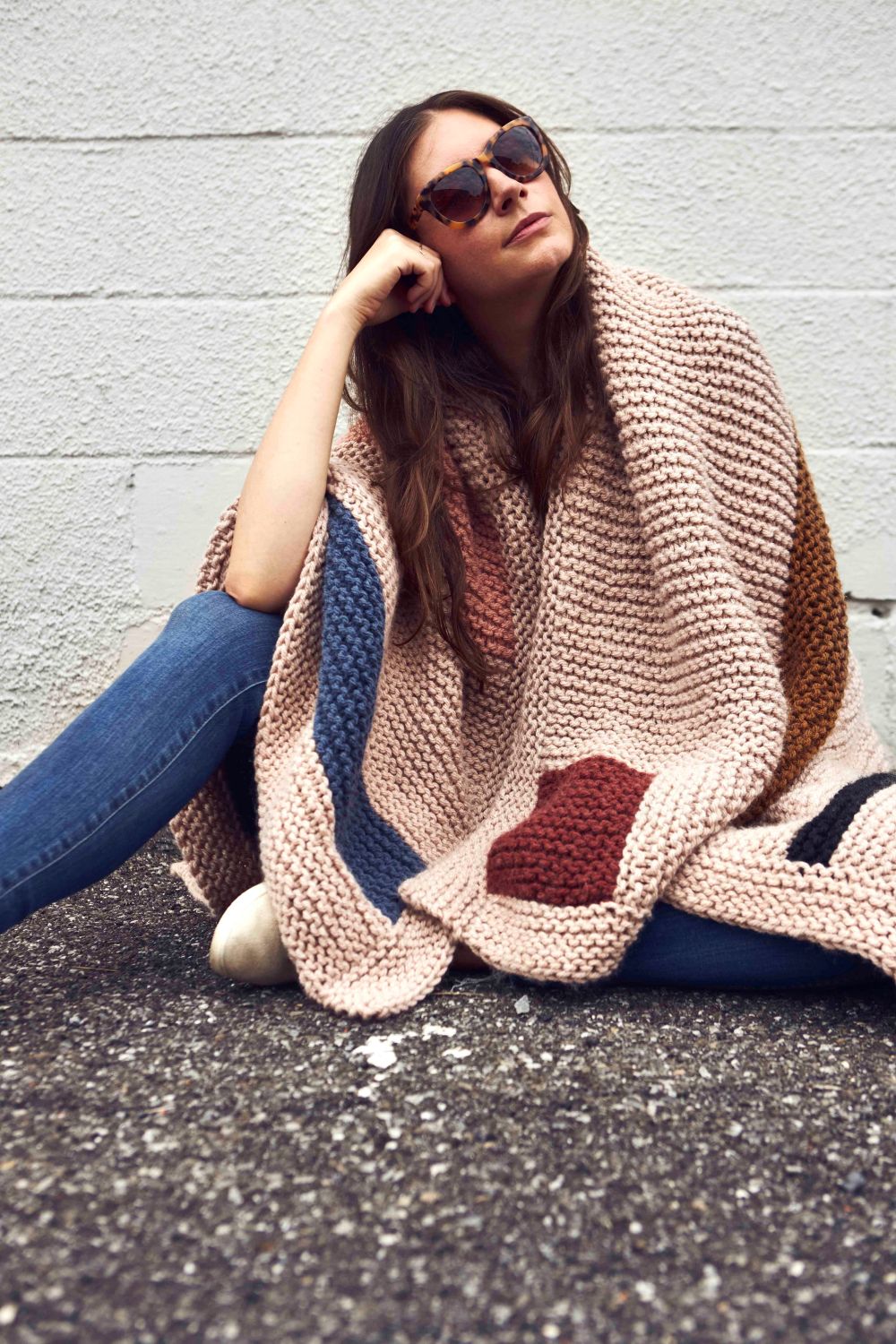 Rockwell Blanket Knitting Pattern