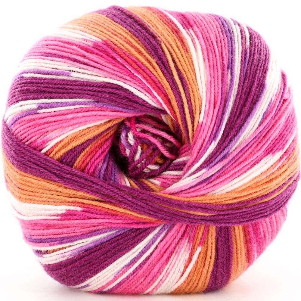 OnLine Supersocke 357 Merino Extrafine - Color 4-Ply Yarn - Merino Wool 4 Ply