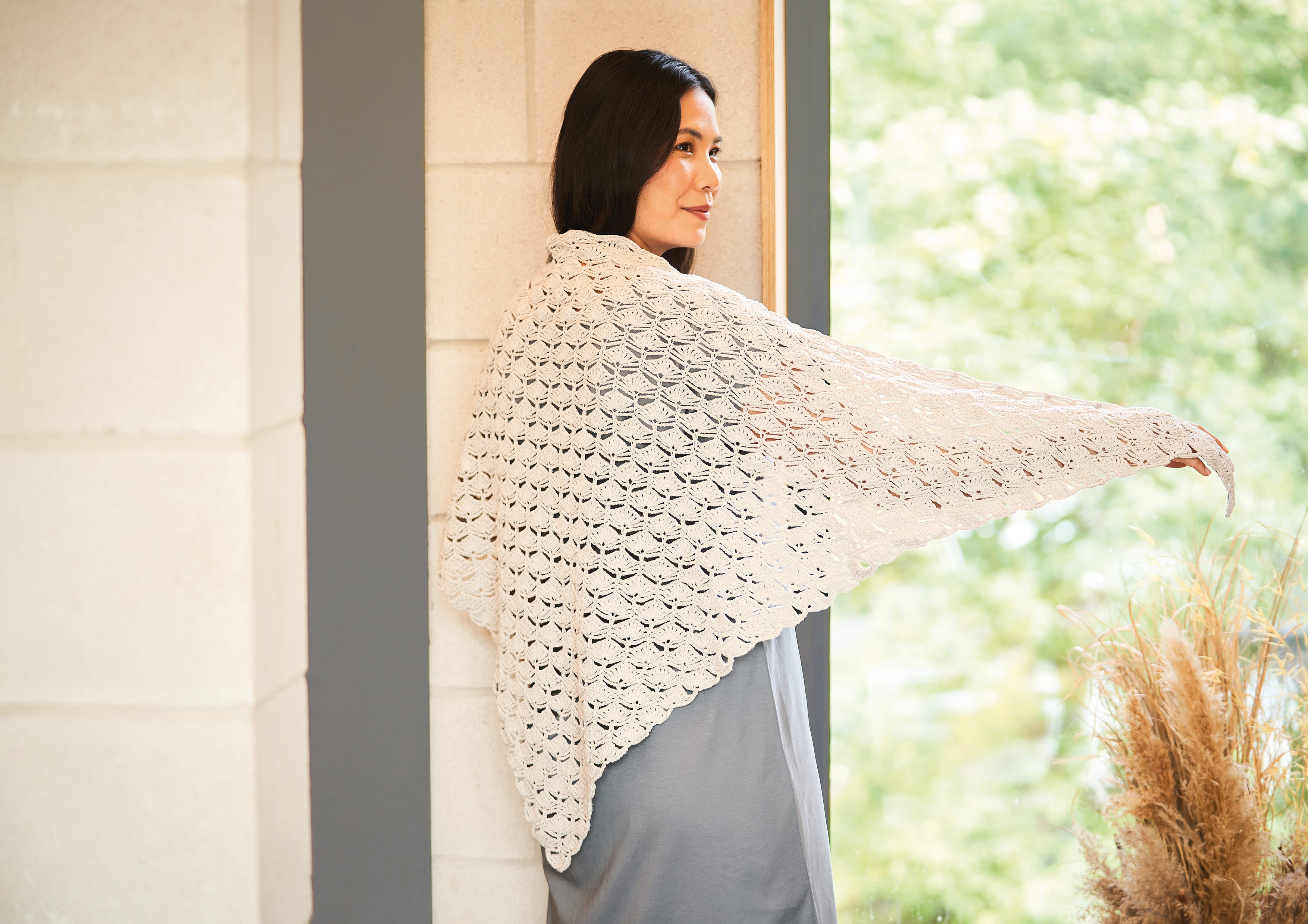 Tranquil Shawl Crochet Pattern