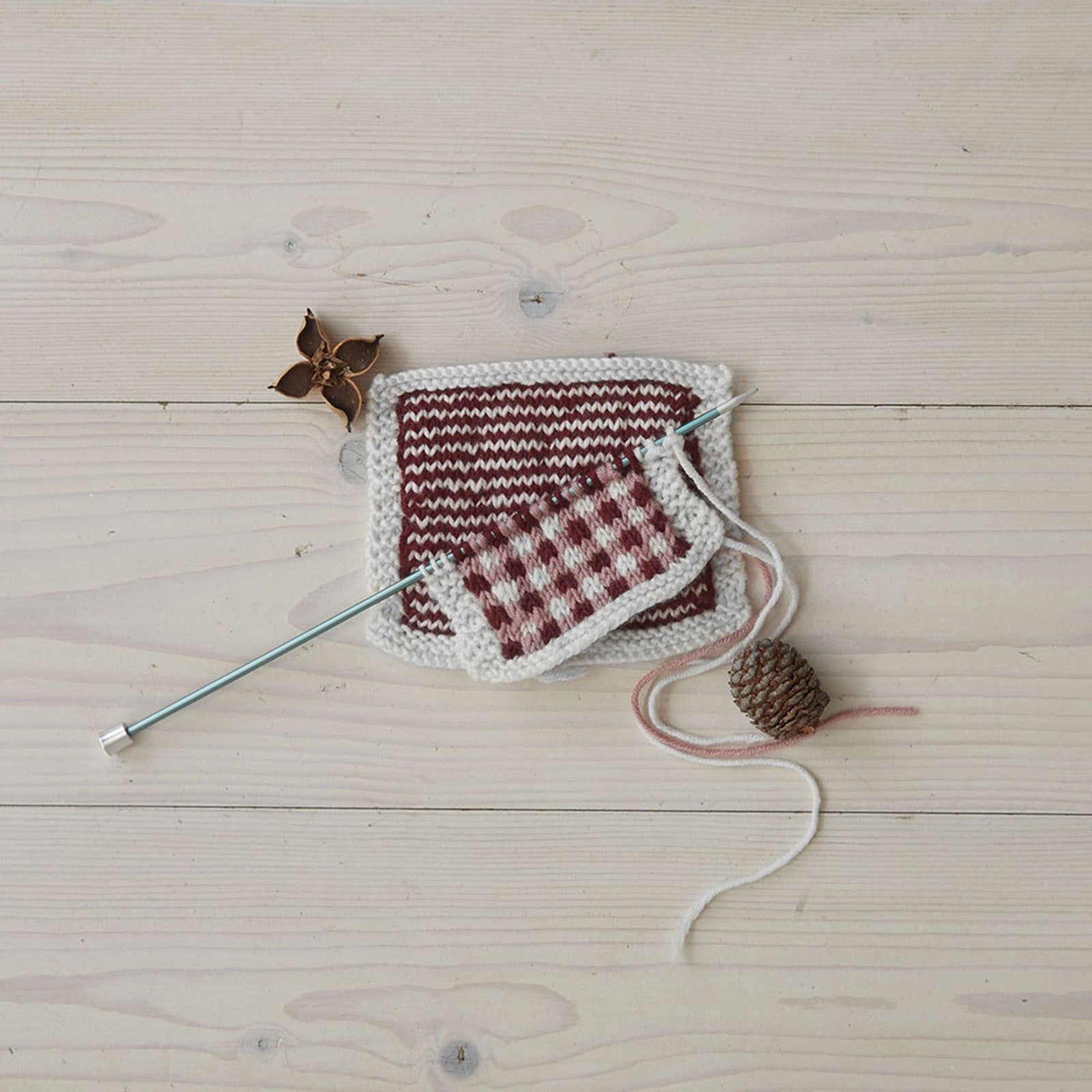 Debbie Bliss Check Your Stripes Set Knitting Pattern
