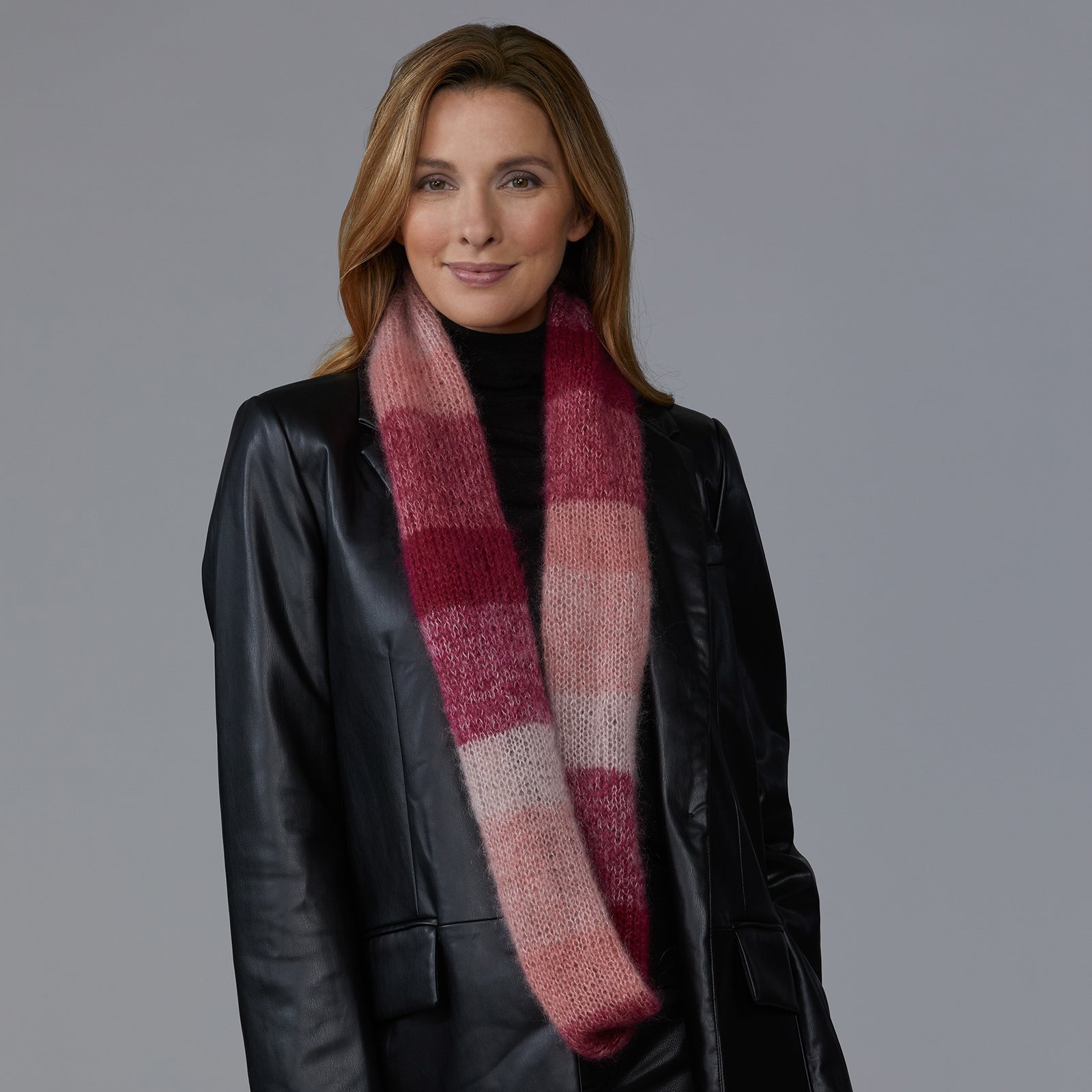 Sesia Ryleigh Scarf Cowl Knitting Pattern