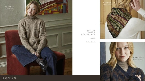 Mohair Tweed Collection by Rowan
