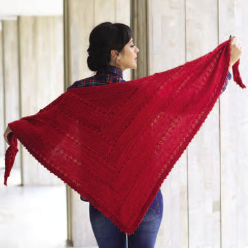 Wellingborough Shawl Wrap Knitting Pattern