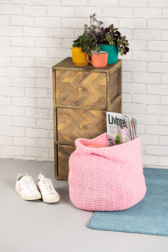Paintbox Yarns Benita Nesting Baskets Knitting Pattern