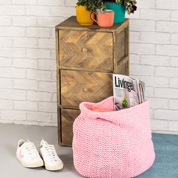 Paintbox Yarns Benita Nesting Baskets Knitting Pattern