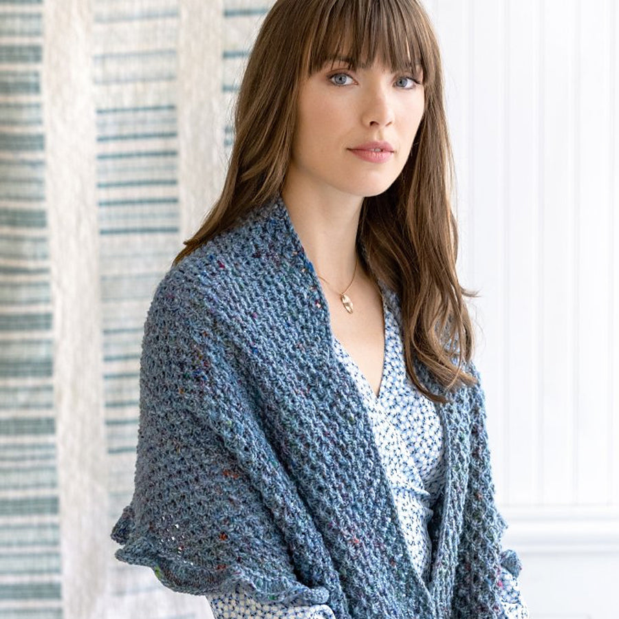 Noro Fillbert Wrap Knitting Pattern