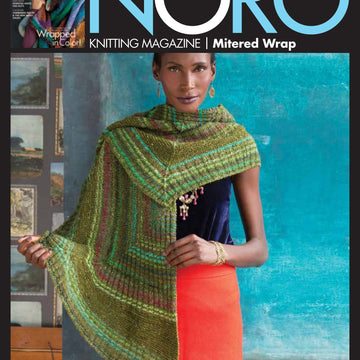 Noro Mitered Wrap Knitting Pattern