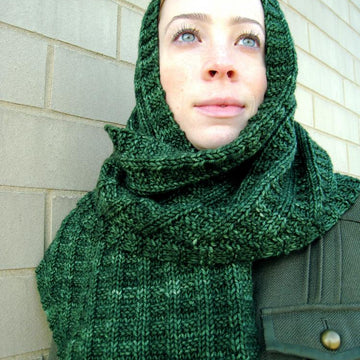 Integral Shawlette and Shawl
