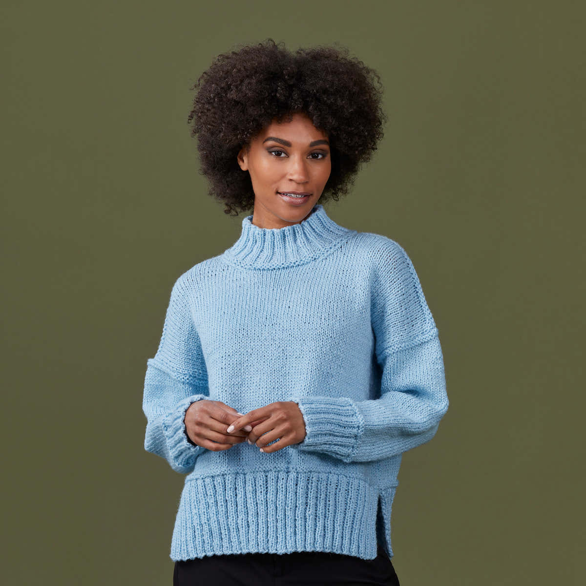 Stacy Charles Fine Yarns Emerson Pullover Knitting Pattern