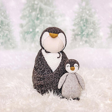 Penguin Crochet Buddy & Bonus Newborn Outfit