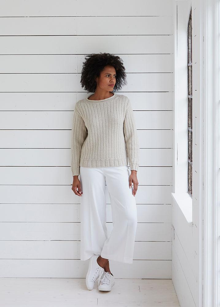 Debbie Bliss Brancaster Jumper Knitting Pattern