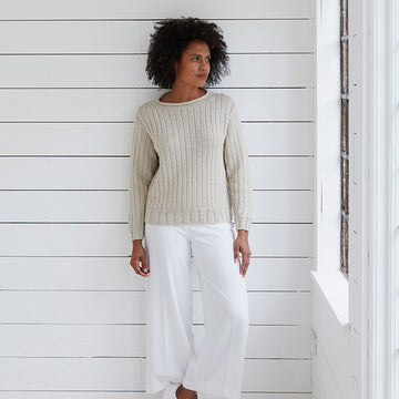 Debbie Bliss Brancaster Jumper Knitting Pattern