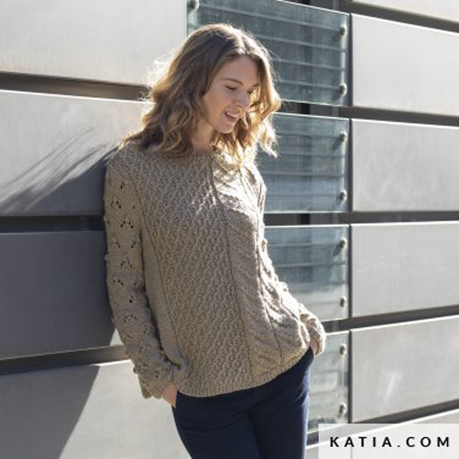 Katia No.102 Cardigan Crochet Pattern