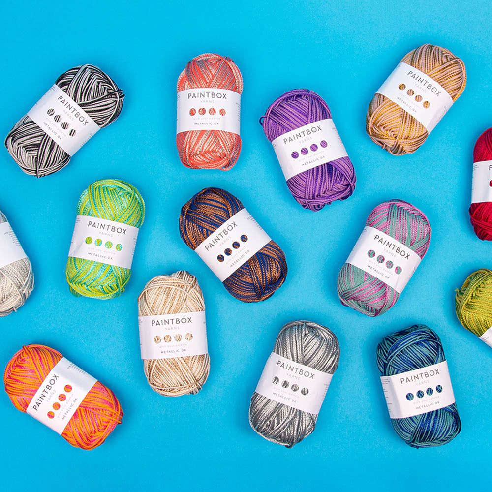 Paintbox Yarns Metallic DK Yarn - Cotton DK
