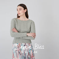 Debbie Bliss Kelso Sweater Knitting Pattern