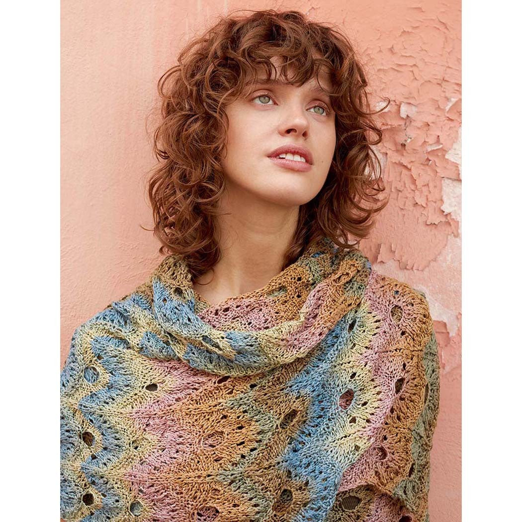 Lang PTO50-07 Shawl Wrap Knitting Pattern