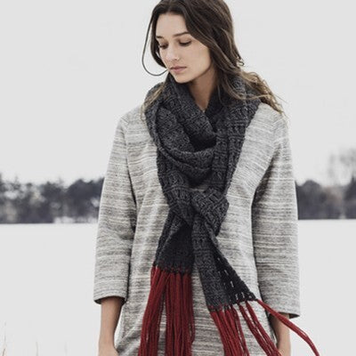 Blue Sky Fibers Silver Bay Scarf Knitting Pattern