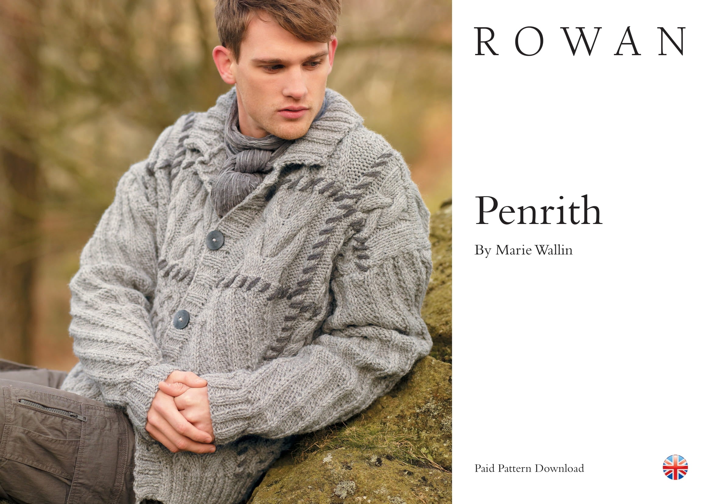 Rowan Penrith Cardigan Knitting Pattern