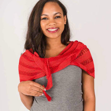 Ras Al Hanout Shawl Wrap Knitting Pattern