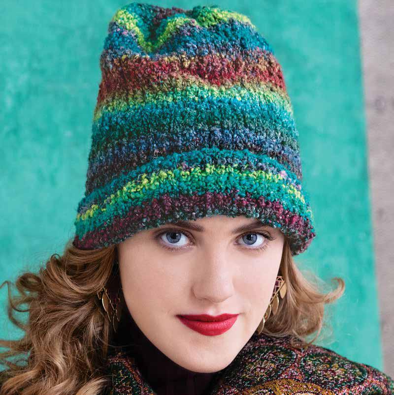 Slouchy Hat Knitting Pattern
