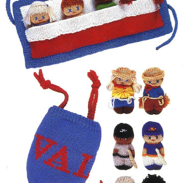Pocket Pals Small Knit Dolls