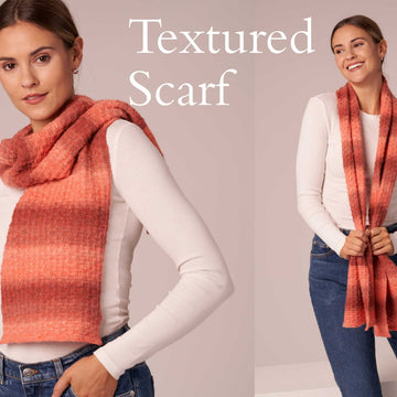 Designer Accessories Scarf Knitting Pattern